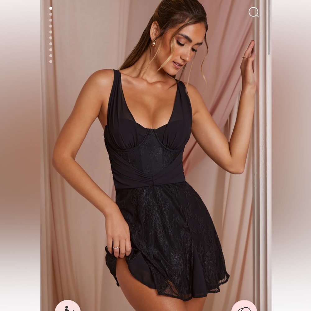 Black oh Polly dress
